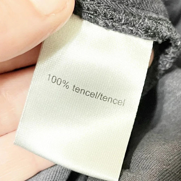 Pam & Gela Gray Cropped Pull On Cargo Pants Women's Size Small - Picture 6 of 7